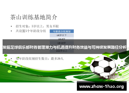 发掘足球俱乐部财务管理潜力与机遇提升财务效益与可持续发展路径分析